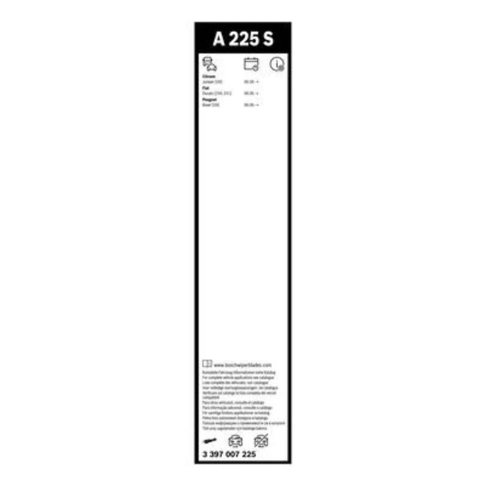 Front wiper blade set BOSCH AeroTwin 650 & 550 mm for Peugeot Boxer 2 2006-2014