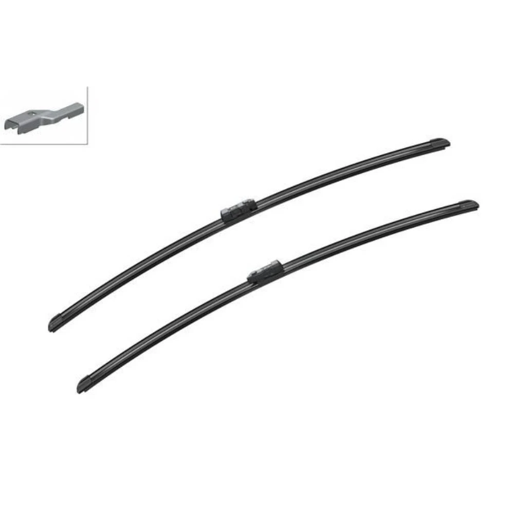 Front wiper blade set BOSCH AeroTwin 730 & 730 mm for Ford Focus 3 2010-2018