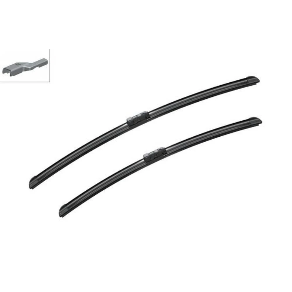 Front wiper blade set BOSCH AeroTwin 650 & 580 mm for Mercedes GL 2012-2015