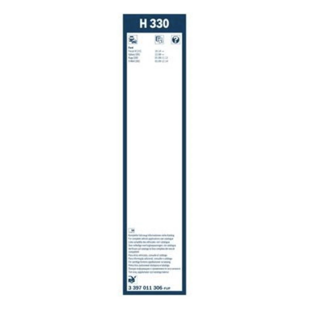 Rear wiper blade BOSCH Rear 330 mm for Ford Kuga 1 2008-2013