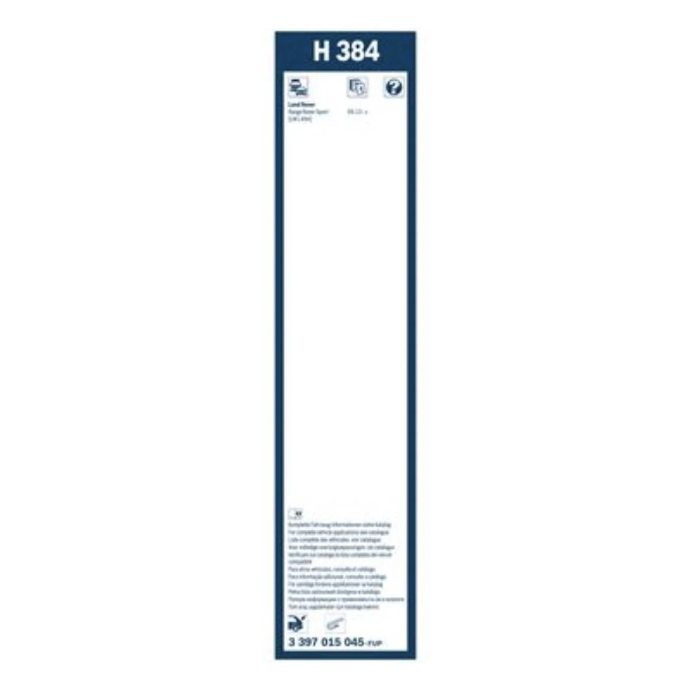 Rear wiper blade BOSCH Rear 380 mm for Range Rover Sport 2013-2015