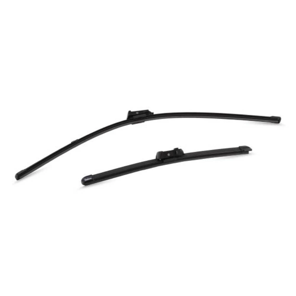 Front wiper blade set Valeo Silencio Flat 600 & 350 mm for Abarth 695 2009-2026