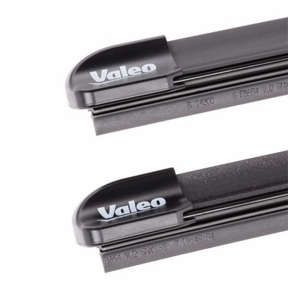 Front wiper blade set Valeo Silencio Flat 600 & 450 mm for KIA Pro Cee'd 1 2007-2009
