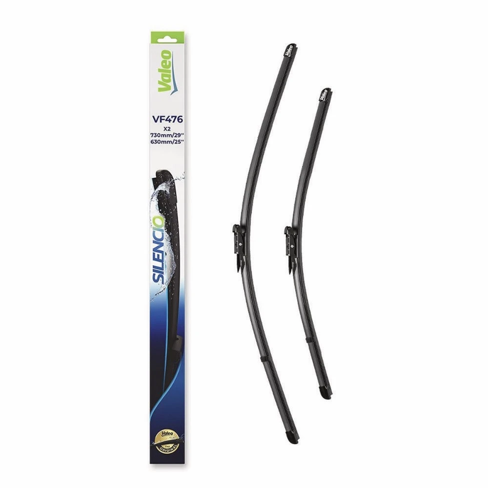 Front wiper blade set Valeo Silencio Flat 730 & 630 mm for Ford B-Max 2012-2017