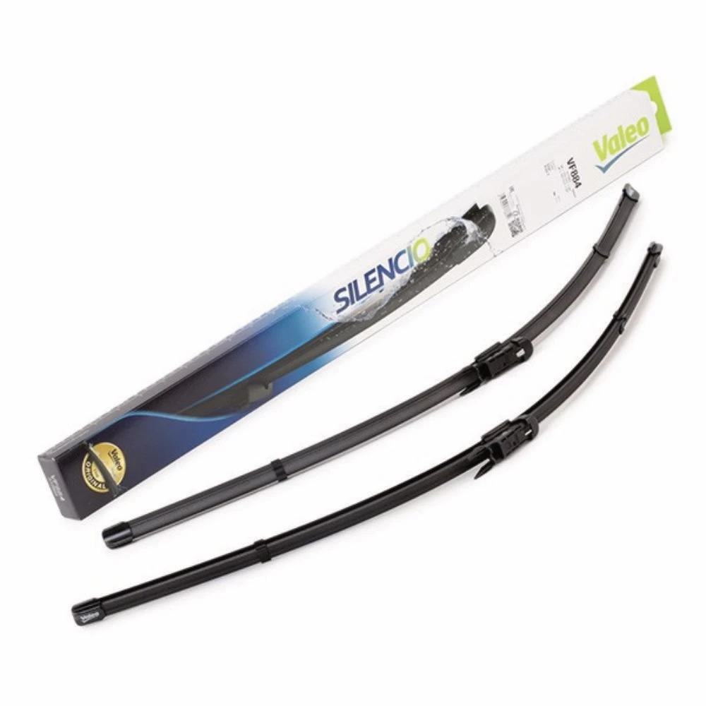 Front wiper blade set Valeo Silencio Flat 700 & 700 mm for Ford Focus USA 2011-2020