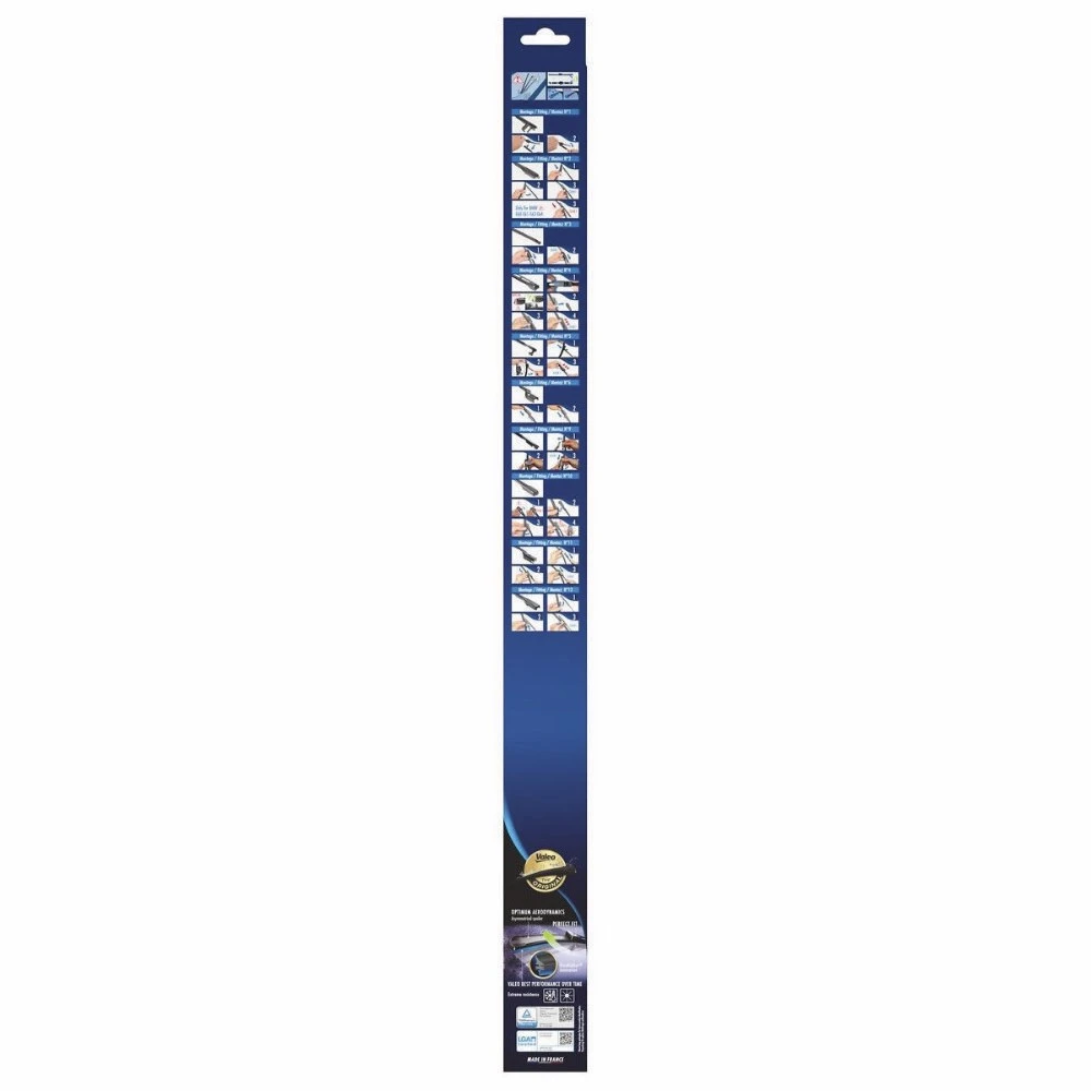 Front wiper blade set Valeo Silencio Flat 680 & 400 mm for Ford Transit Connect 3 2024-2026