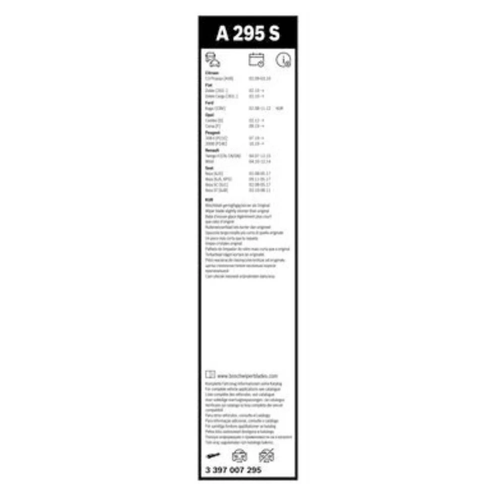 Комплект передних дворников BOSCH AeroTwin 600 & 400 мм для JAC S3 2014-2019
