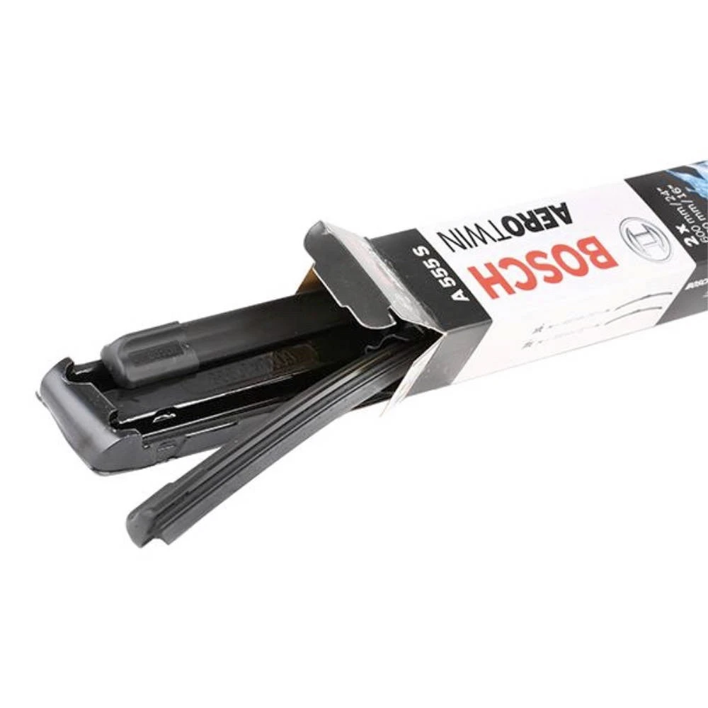 Front wiper blade set BOSCH AeroTwin 600 & 400 mm for Audi A1 2010-2018