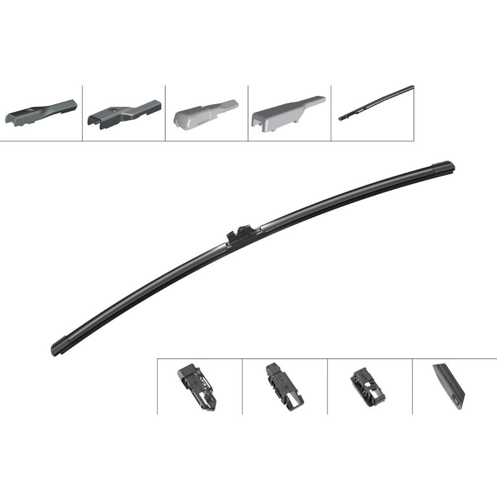 Front wiper blade set BOSCH AeroTwin APX 650 & 475 mm for Cupra Terramar 2024-2026