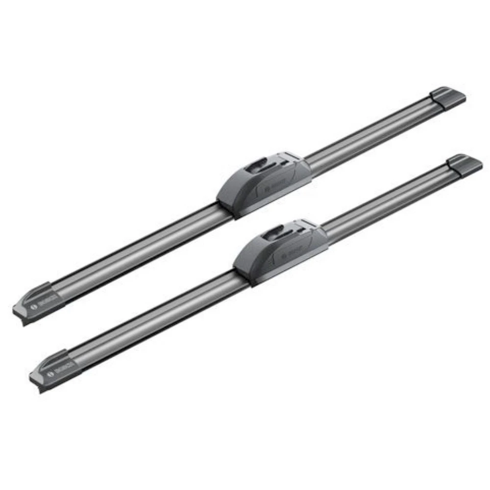 Front wiper blade set BOSCH AeroTwin 450 & 450 mm for KIA Pride 1 1987-2000