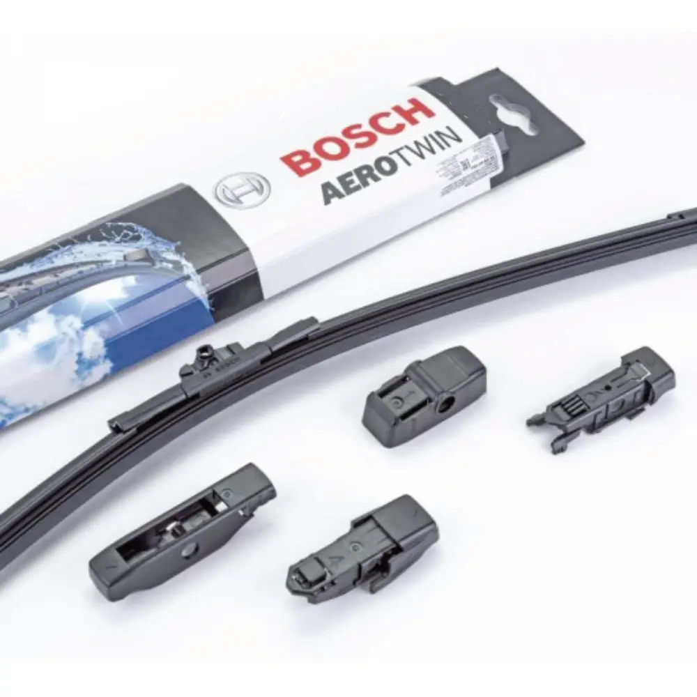 Front wiper blade set BOSCH AeroTwin Plus 600 & 450 mm for KIA Cee'd 1 SW 2007-2009