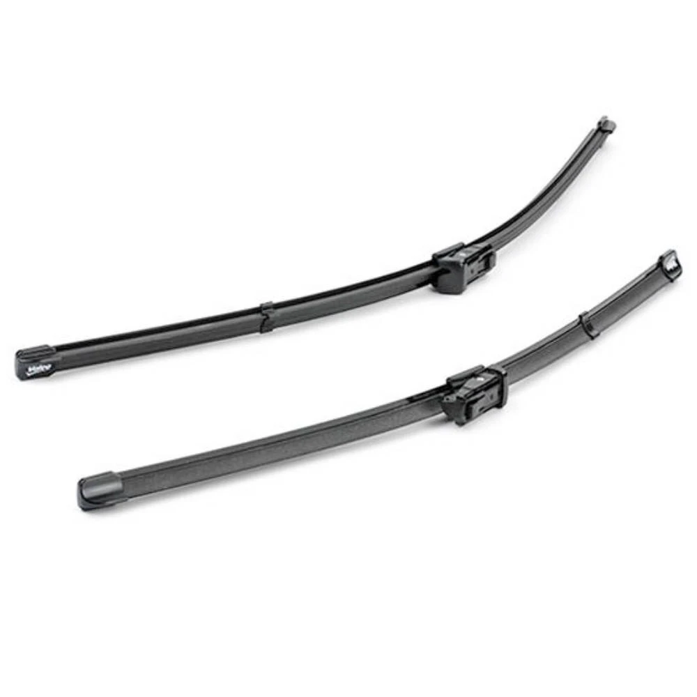 Front wiper blade set Valeo Silencio Flat 600 & 500 mm for Audi A5 2006-2007