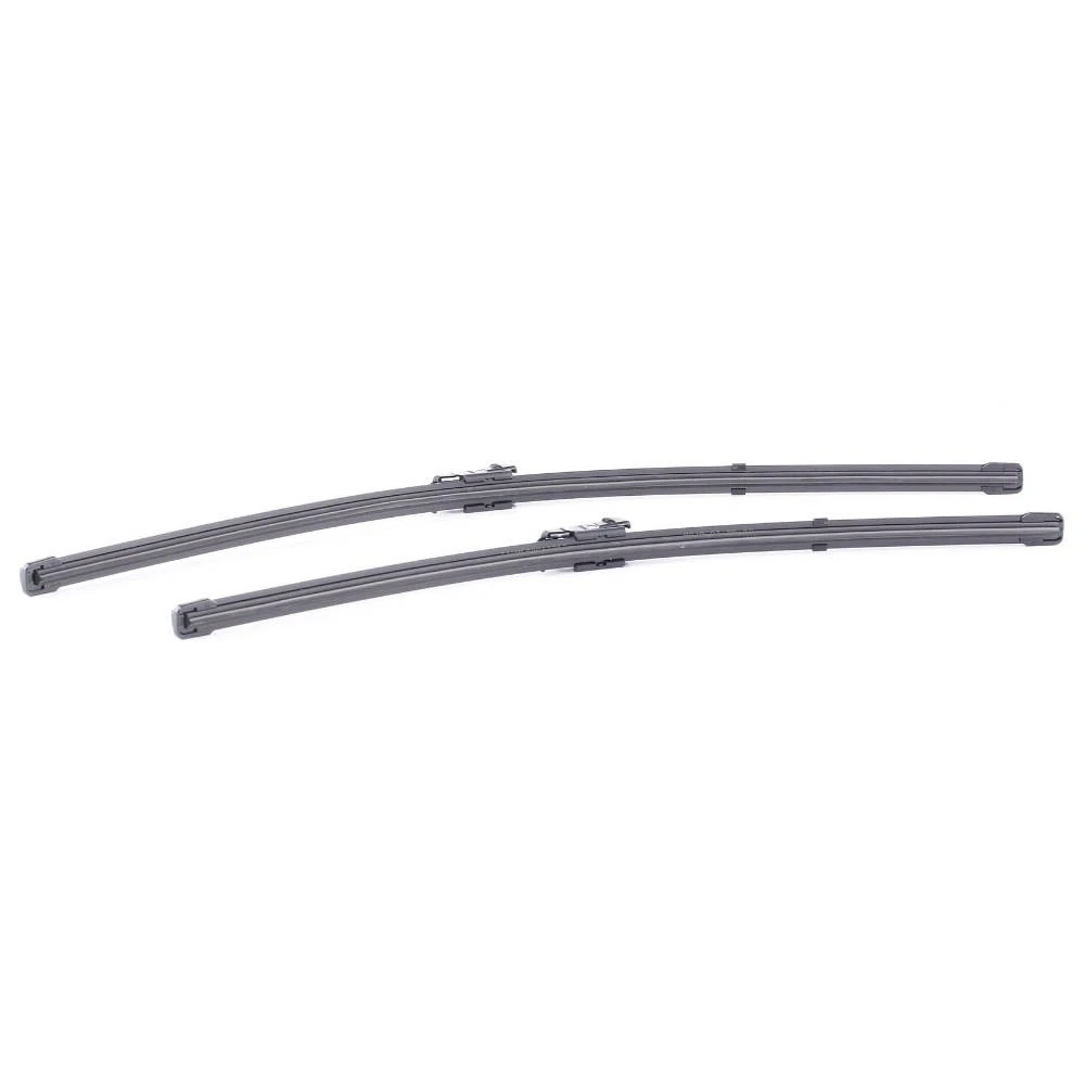 Front wiper blade set Valeo Silencio Flat 600 & 500 mm for Audi A5 2006-2007