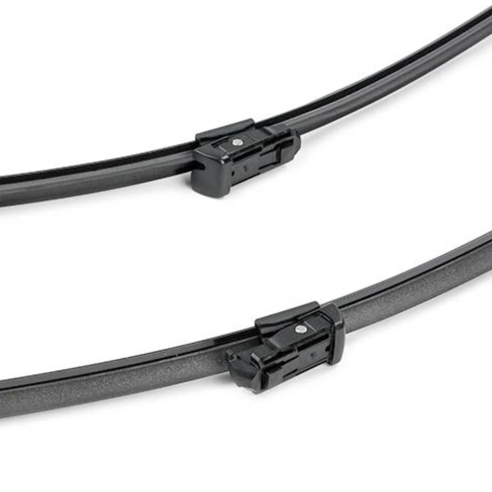 Front wiper blade set Valeo Silencio Flat 600 & 500 mm for Audi A5 2006-2007