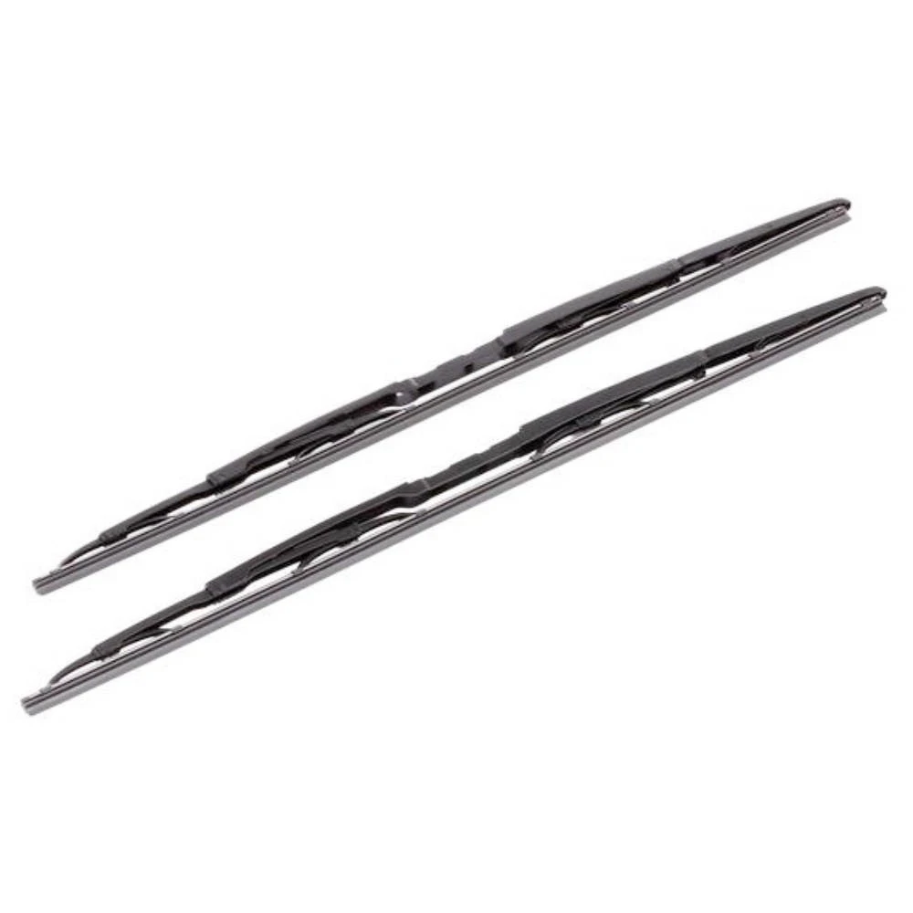 Front wiper blade set Valeo Silencio Convertional 550 & 550 mm for Audi A4 2001-2003