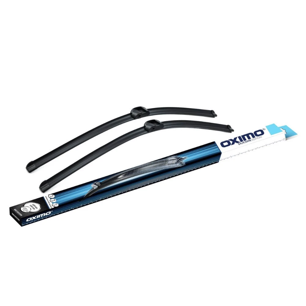Front wiper blade set Oximo Flat Original 650 & 650 mm for Mercedes CL Class 2000-2006