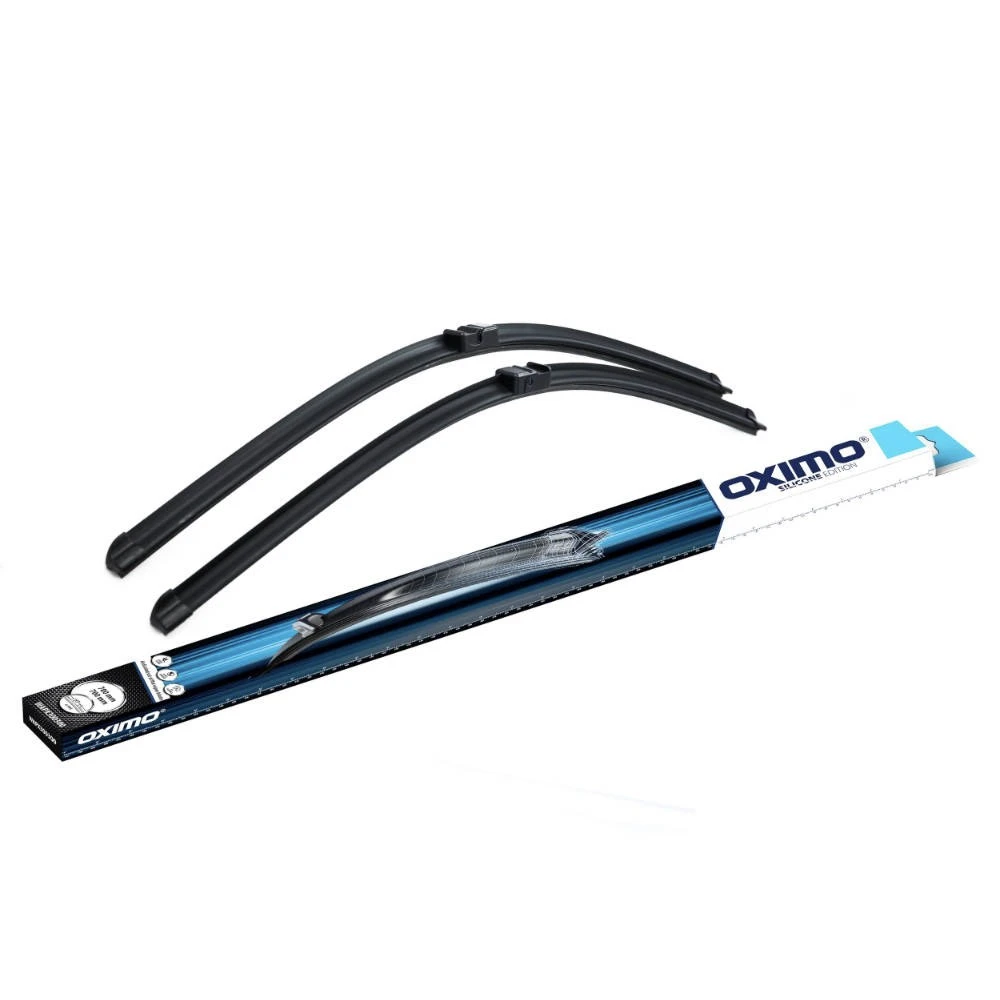 Front wiper blade set Oximo Flat Original 700 & 700 mm for SEAT Alhambra 2 2001-2010
