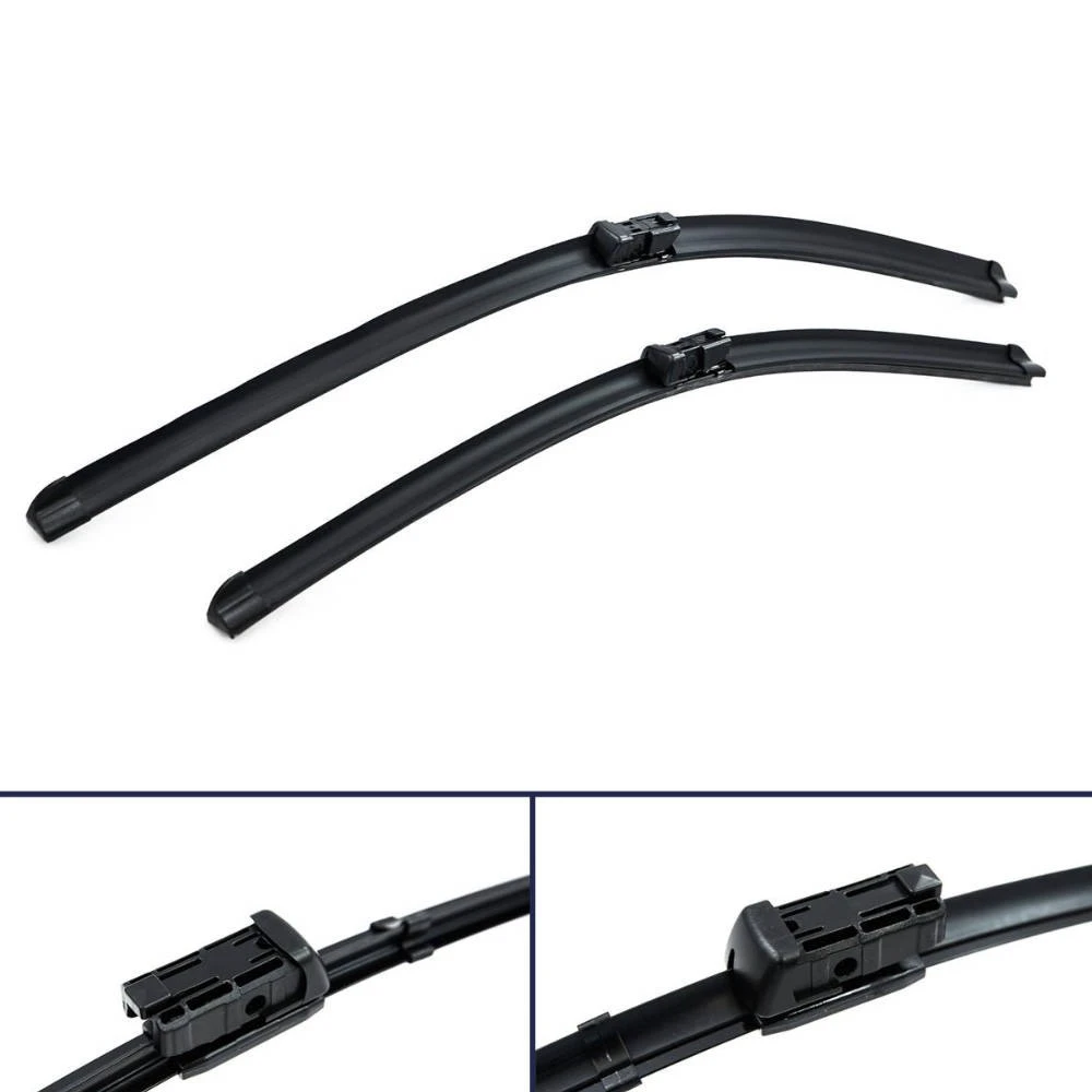 Front wiper blade set Oximo Flat Original 580 & 380 mm for Lancia Musa 2007-2012