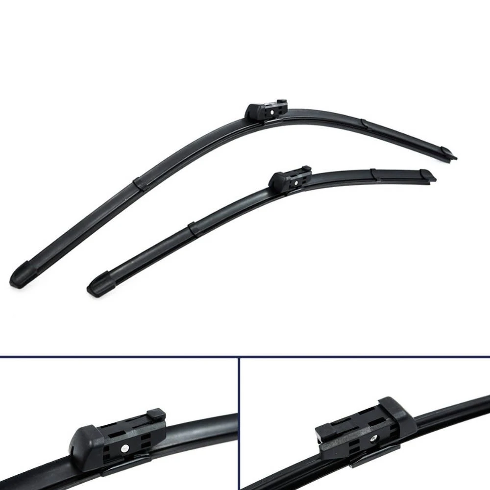 Front wiper blade set Oximo Flat Original 530 & 580 mm for Porsche Cayman 2 2012-2016