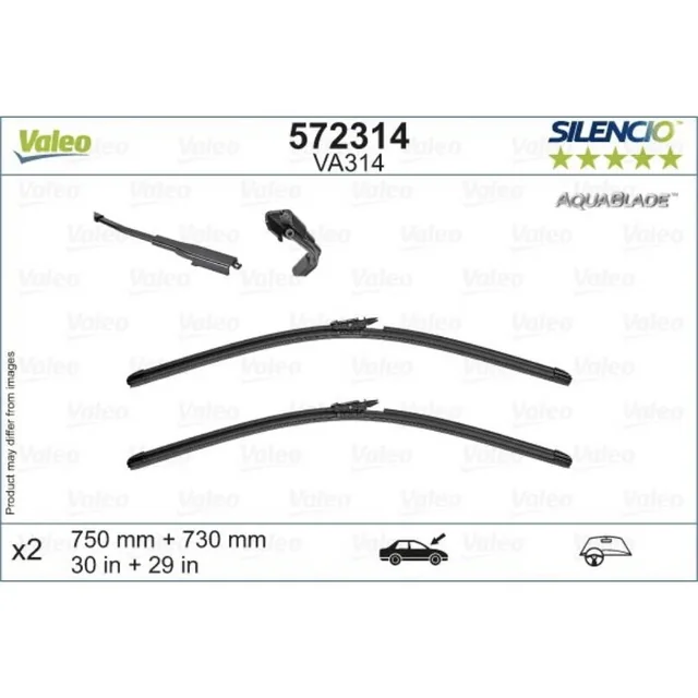Klaasipuhastid Valeo Aqua Blade autole Ford Galaxy