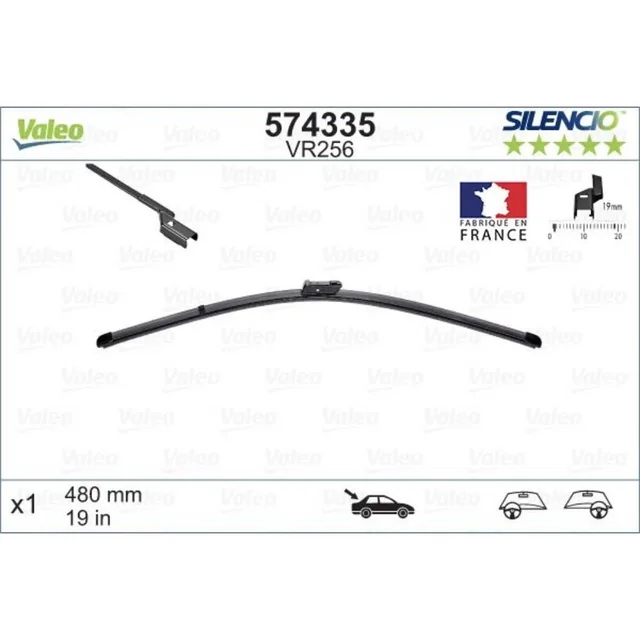 Klaasipuhastid Valeo Silencio Rear autole Ford Mondeo