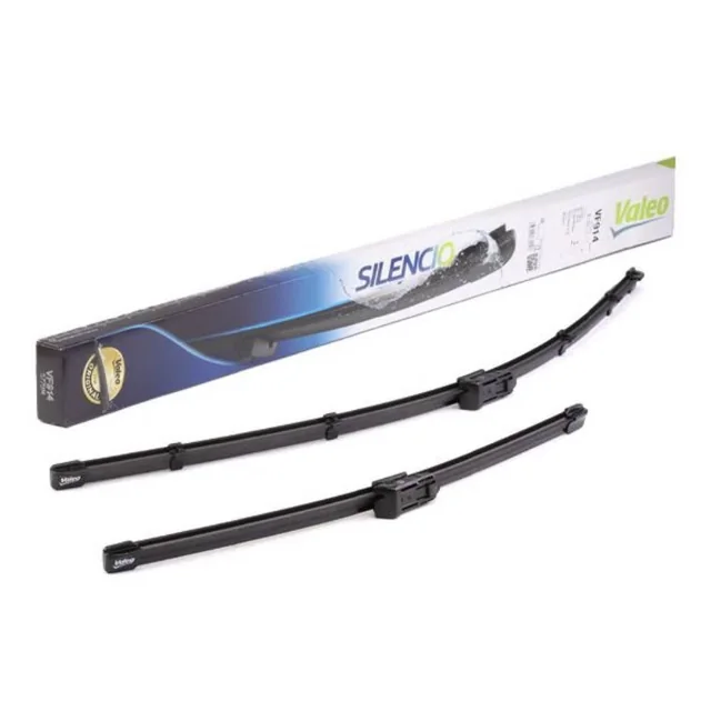 Wiper blades Valeo Silencio Flat for Tesla Model S