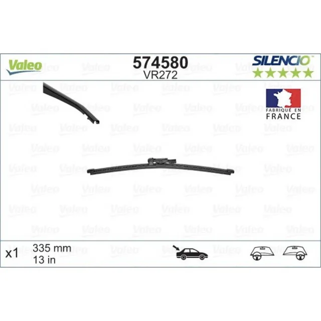 Wiper blades Valeo Silencio Rear for Range Rover Velar