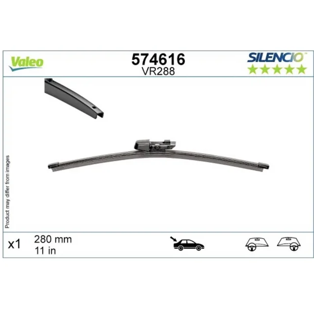 Klaasipuhastid Valeo Silencio Rear autole Cupra Born