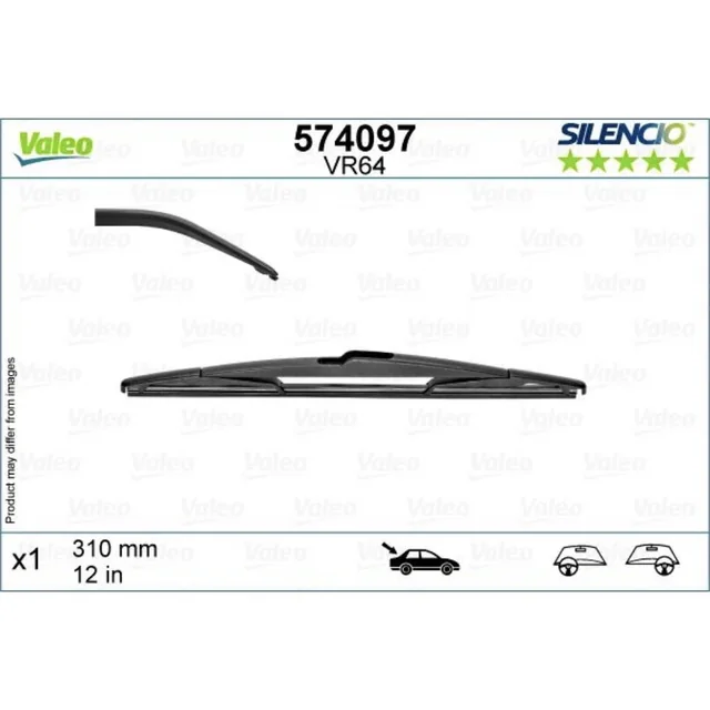 Wiper blades Valeo Silencio Rear for KIA Sorento